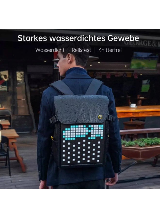 Divoom Backpack-M | Large-capacity Pixel Art Backpack - Image 3