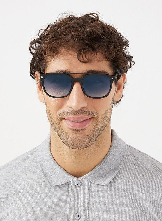 30Sundays 30Sundays M.V.P.,Men Sunglasses, Aviator Sunglasses, UV Protection: UV400 (Black,Blue)