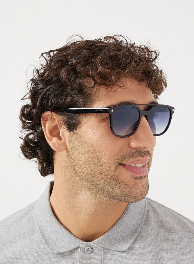 30Sundays M.V.P.,Men Sunglasses, Aviator Sunglasses, UV Protection: UV400 (Black,Blue) - Image 5