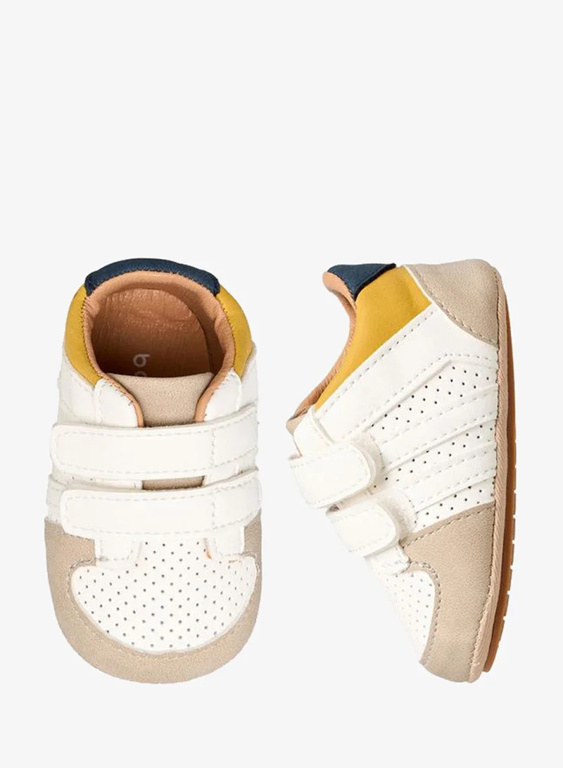 Barefeet Booties with Hook & Loop Closure, Panel Detail