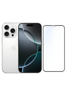 Lacoz Lacoz Edge to Edge Full Coverage Tempered Glass Screen Protector For Apple iPhone 16 Pro  - Image 1