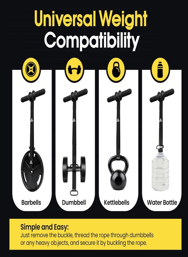 WristCraft Forearm Strengthener & Hand Grip Strengthener with Portable Bag – Wrist Roller, Forearm Exerciser, Forearm Roller, Wrist Trainer for Grip & Arm Workout - Includes Portable Bag - Image 4