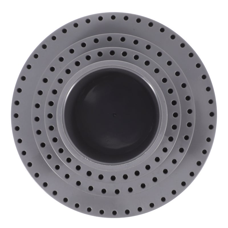 116 Hole 3.0mm Drill Pin Case Grinding Rotary Finishing Organizer Tool Box (Light Grey) - Image 1