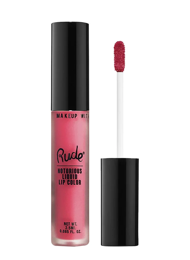 روود Rude Notorious Liquid Lip Color Destructive Behavior