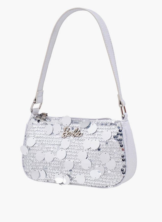 باربي حقيبة كتف مزينة بمقبض حزام - Image 3