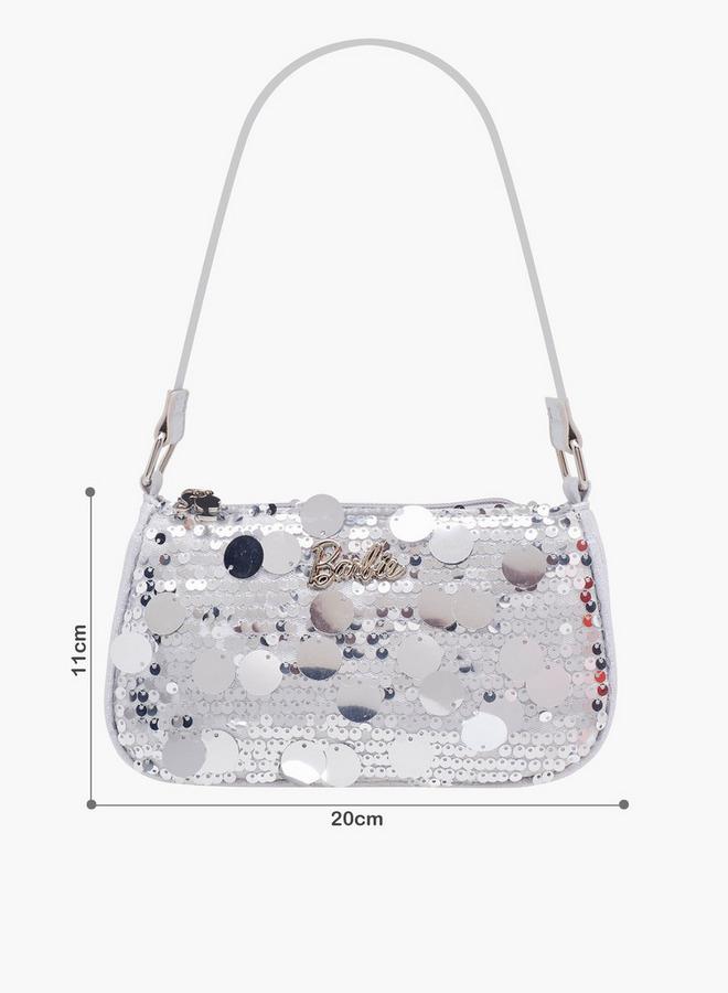 باربي حقيبة كتف مزينة بمقبض حزام - Image 2
