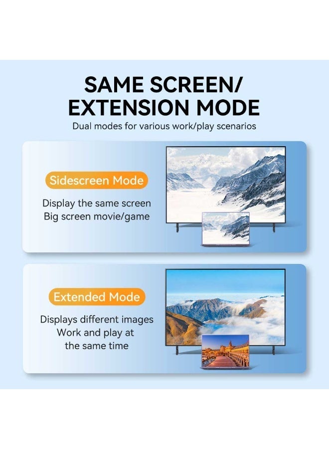 فيج جيج كابل Mini DisplayPort إلى HDMI 2.0 - 4K@60Hz، HDR، FreeSync وG Sync، HDCP 2.2، نحاسي أسود خالٍ من الأكسجين، 1.5 متر - Image 5