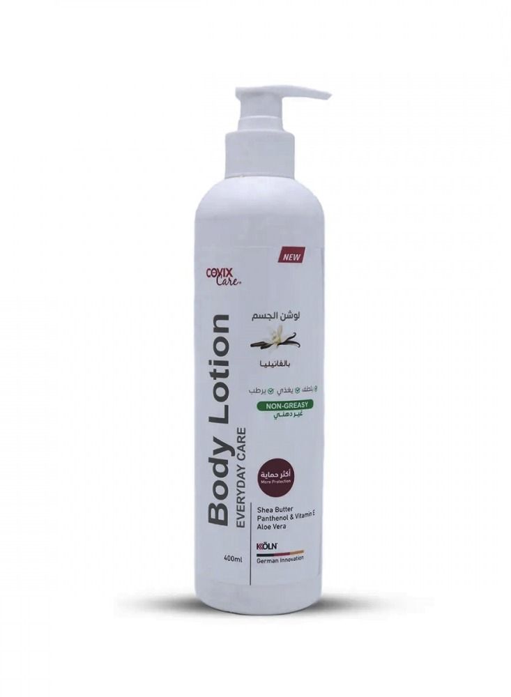 covix Non Greasy Body Lotion Vanilla Extract 400ml