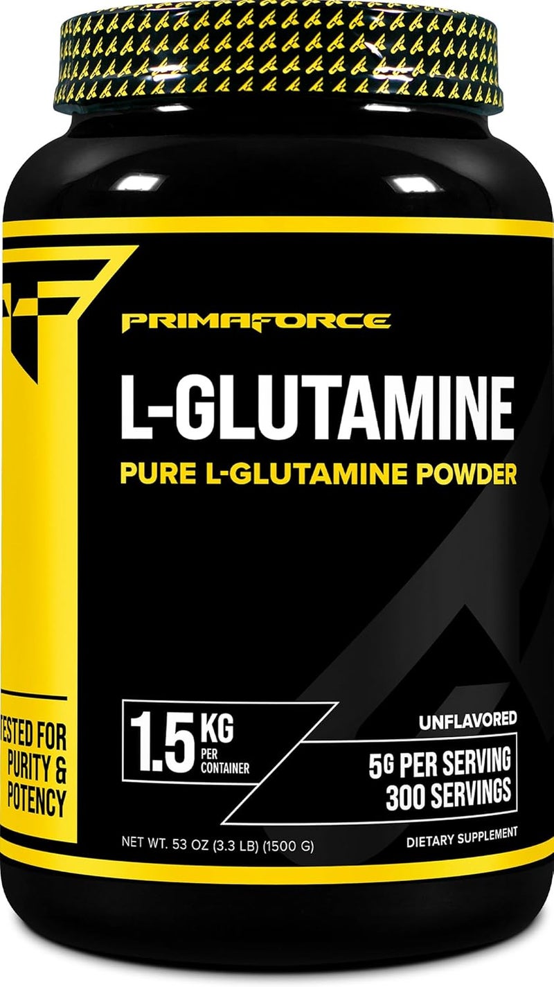 Primaforce LGlutamine Powder 1500 Gram 15 KG Dietary Supplement - Image 1