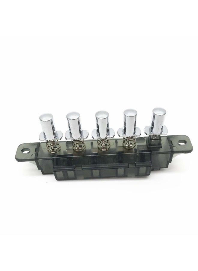 XMHF 5 Push Button Piano Type AC 250V 4A MQ165 Key Board Switch For Range Hood 2Pcs - Image 2