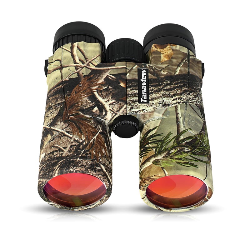 Tanaview 10X42 Compact Binoculars for Adults - Long Distance, High Powered Binoculars with Travel Case - Extra Bright Light & Large Field of View - Lightweight, Water & Fog Proof, Hunting, Bird Watching - Image 4