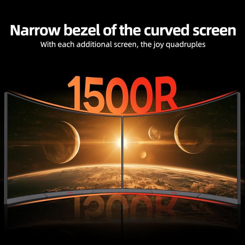 KOORUI 27 Inch Gaming Monitor QHD 2560x1440, 320Hz 1ms IPS Computer Monitor, 98% DCI-P3 HDR 400, Adjustable Stand (Tilt/Swivel/Height), HDMI 2.1x2, DisplayPort 1.4 - Image 3