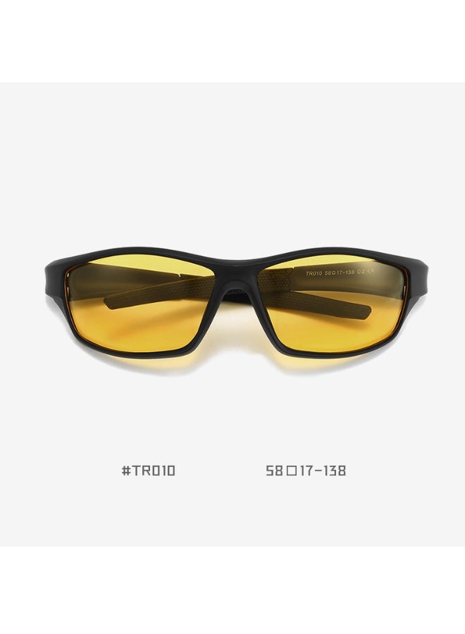 New TR90 Polarized Sunglasses for Men - P010 Outdoor Sports Eyewear - Image 2