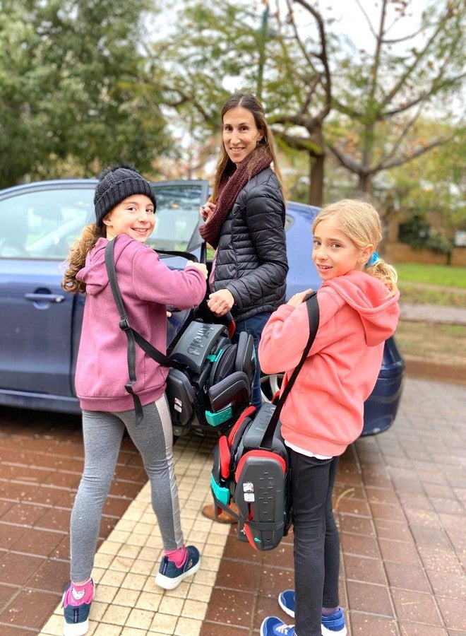 mifold hifold fit-and-fold Booster seat Carry Bag, Ideal for Storage and Travel, Bag Only, Seat Sold Separately, Black - Image 3