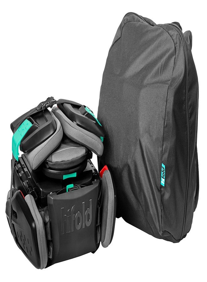 mifold hifold fit-and-fold Booster seat Carry Bag, Ideal for Storage and Travel, Bag Only, Seat Sold Separately, Black - Image 1