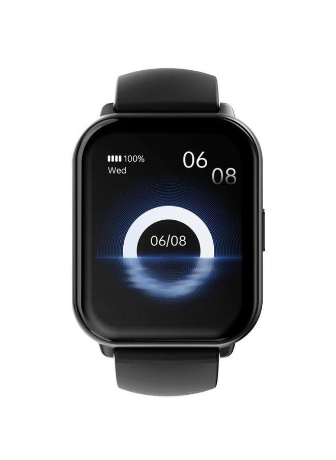 HiFuture - Zone2 Bluetooth Calling Smart Watch 1.96 AMOLED Display, Black - Image 1