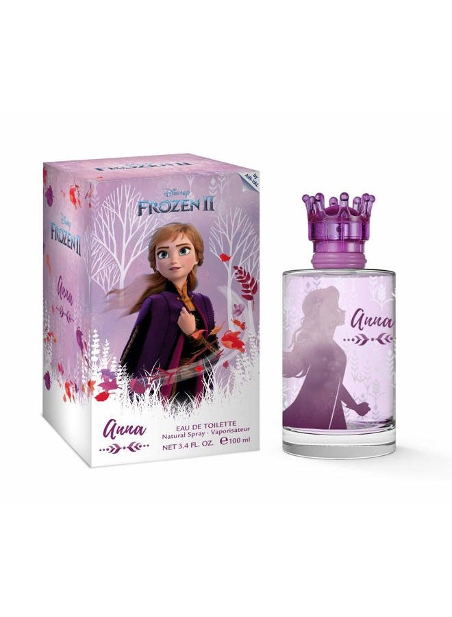 Disney عطر آنا للأطفال من فروزن II 3.4 أونصة بخاخ EDT - Image 1