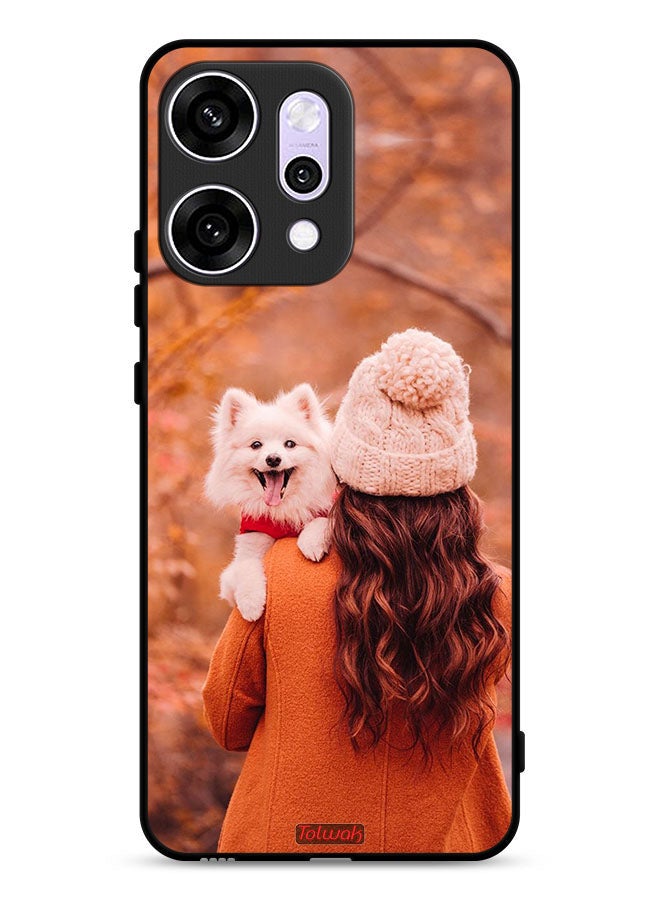 Tolwak Oppo Reno14 Pro Protective Case Cover Holding Puppy - Image 1