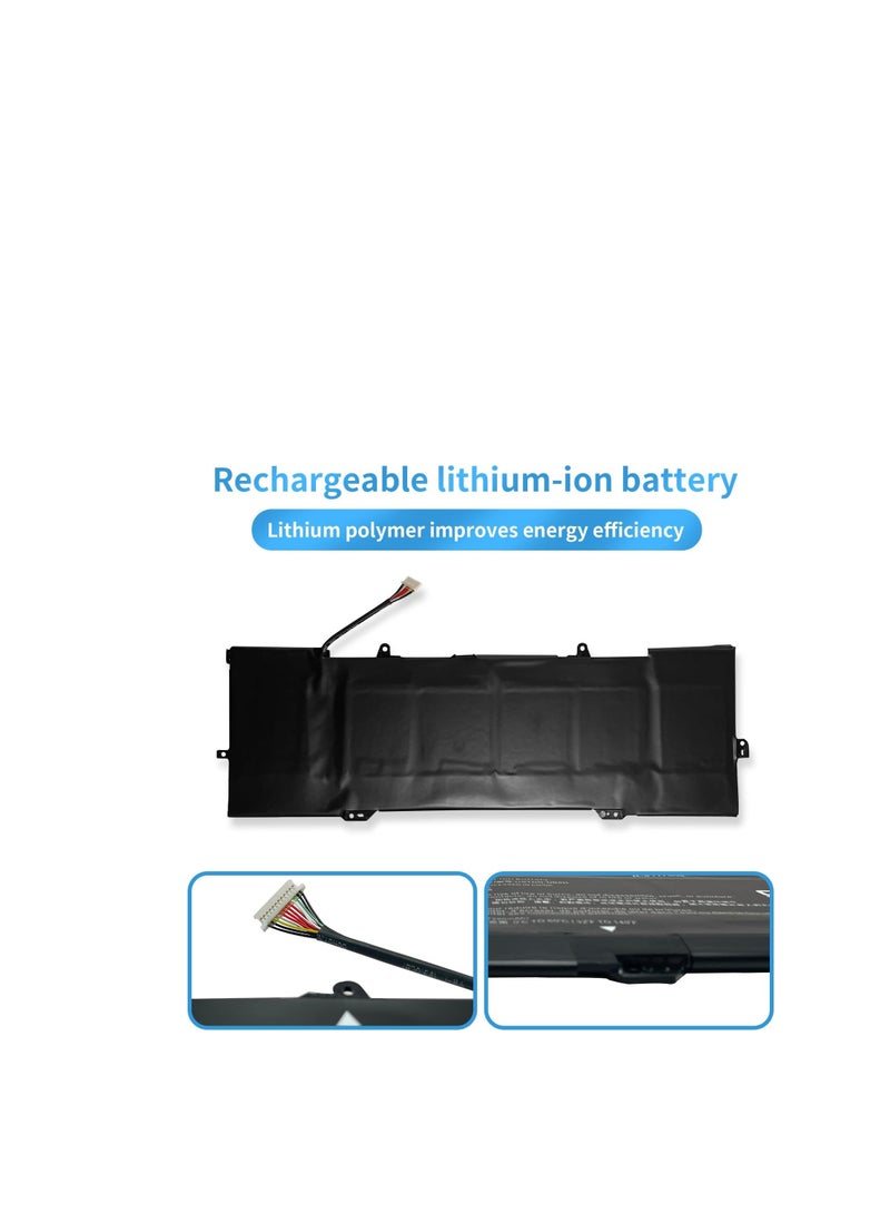 Terabyte YB06XL HSTNN-DB8H 928427-271 YBO6XL YB06084XL TPN-Q200 926372-855 Replacement Laptop Battery for HP Spectre X360 15-CH 15-CH002TX 15-CH01 3TX 201 8 Series (11.55V 84.08Wh) - Image 3