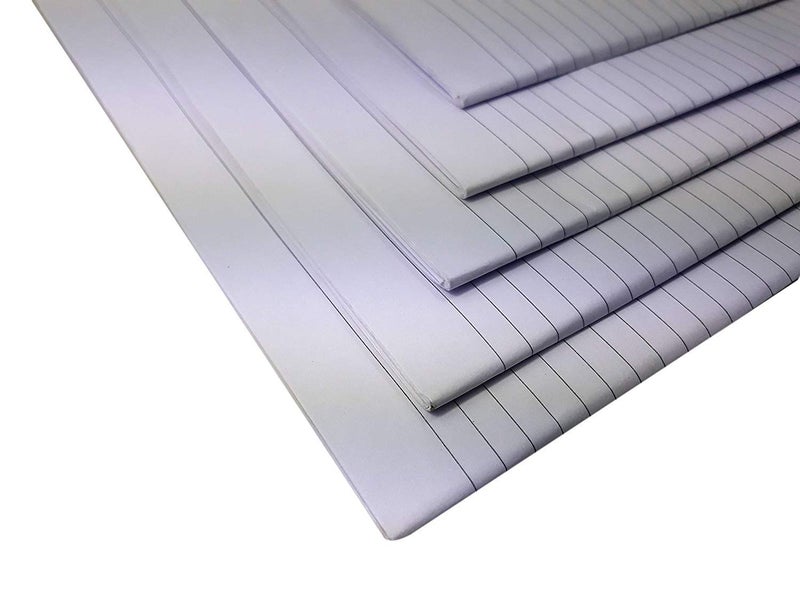 FIRST CLICK ® New Universal Exam Paper Answer Sheets Subject Both Side Ruled – 240 Pages (60 Loose Sheet + 20 Folded Sheets/Booklet Style) | Large Size 22x 54 cm | 70 GSM Paper - Image 4