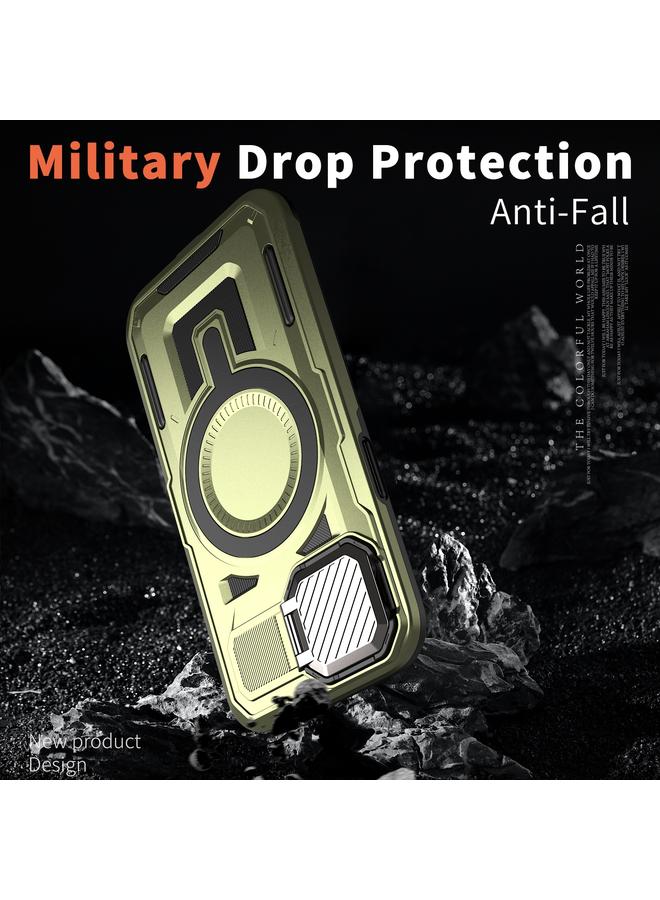 Zaboon Case For iPhone 13 Pro Max Shield Frame Holder MagSafe Phone Case - Image 5