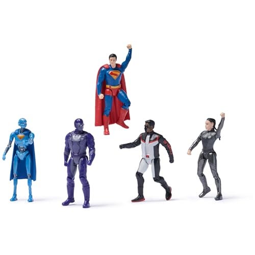 DC Comics, Superman Heroes Vs. Villains 5-Pack, 3-Inch Action Figure, Stylized Superhero Figures with Dynamic Poses and Battle Ready Armor, Kids Toys for Ages 4+ - Image 4