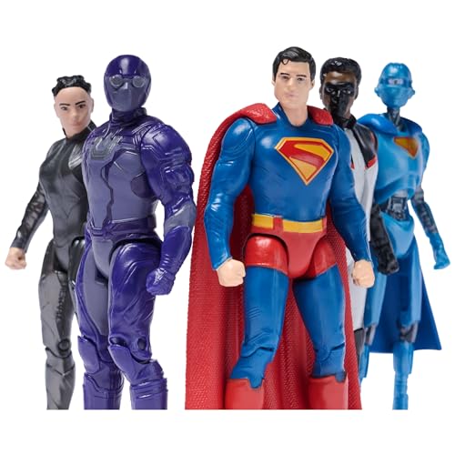 DC Comics, Superman Heroes Vs. Villains 5-Pack, 3-Inch Action Figure, Stylized Superhero Figures with Dynamic Poses and Battle Ready Armor, Kids Toys for Ages 4+ - Image 5