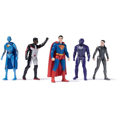 DC Comics, Superman Heroes Vs. Villains 5-Pack, 3-Inch Action Figure, Stylized Superhero Figures with Dynamic Poses and Battle Ready Armor, Kids Toys for Ages 4+ - Image 3