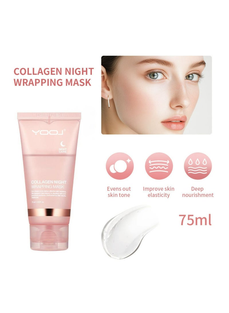 YOOJ Collagen Night Wrapping Mask 75ml - Image 2