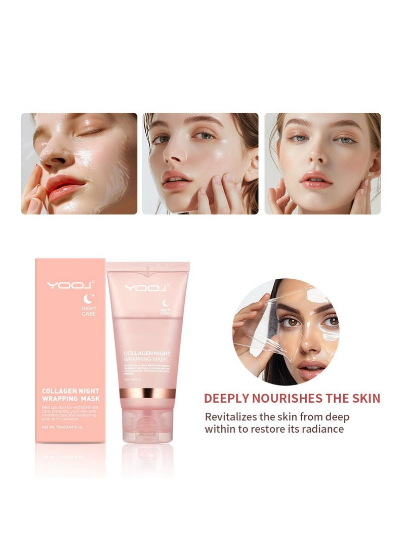 YOOJ Collagen Night Wrapping Mask 75ml - Image 1
