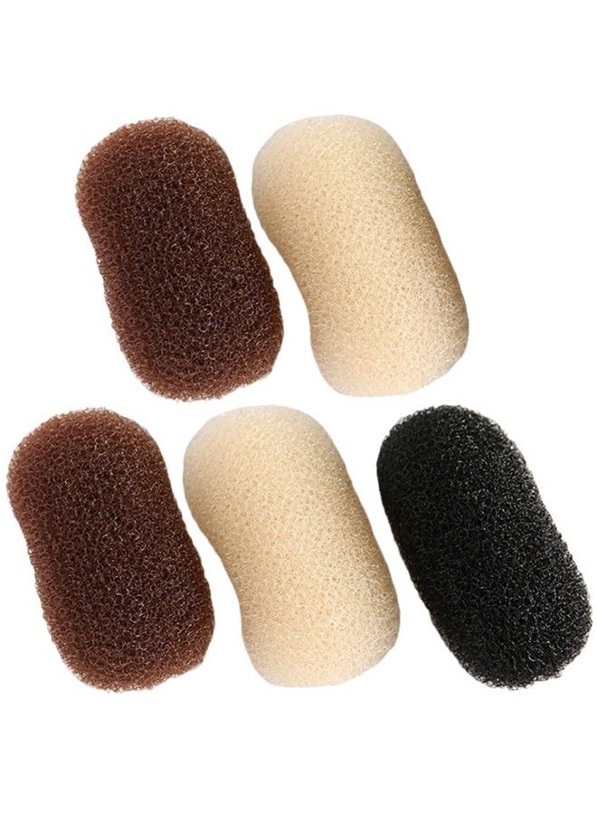 Beaupretty 5Pcs Bump It Up Hair Clip Bun Updo Hair Padding Pad Hair Beauty Styling Clamps For Women - Image 2