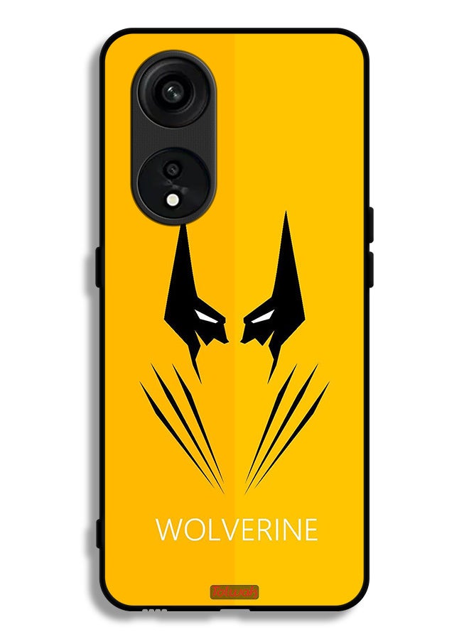 Tolwak Oppo Reno 8T 5G Protective Case Cover Wolverine - Image 1