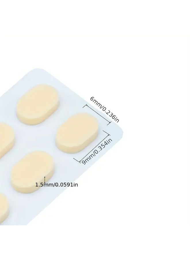 64 Pcs Ultra Soft Anti Slip Self Adhesive Nose Pads For Eyeglasses Pressure Relief Non Slip Comfortable Lightweight Design For Vision Care Essentials Ergonomic Design - Image 4