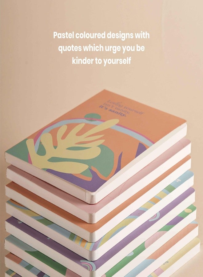 Scholar A5 Self-Love Unruled Notebooks (192 pages, 70 gsm ivory paper) Pack of 2 (Your own kind) - Image 5