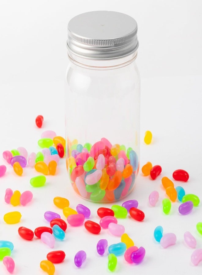 BkeeCten 100pcs Miniature Fake Jelly Beans Easter Decor, Mixed Colors Fake Candy Resin Charms, Cute Simulated Jelly Beans for Easter Egg Hunt Activity Spring Craft Supply Basket Decoration-0.6" x 0.3" - Image 4