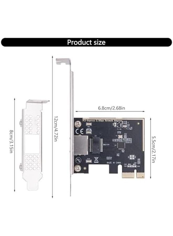 RTL8125BG 2.5Gbps PCIe Network Card Ethernet Adapter for PC RJ45 Controller - Image 4