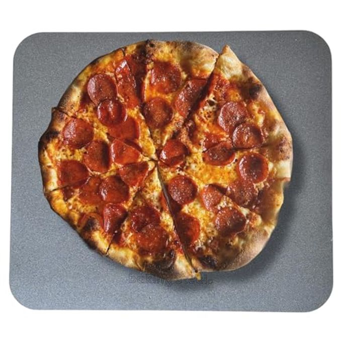 Baking Steel The Original Ultra Conductive Pizza Stone (14"x16"x1/4") The Original Baking Steel for Pizza & Bread for Indoor & Outdoor Use Pre-Seasoned, Naturally Non-Stick Surface & Crack-Proof - Image 1