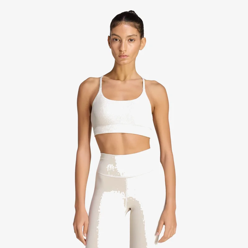 Adidas  adidas All Me Light Support Rib Bra Long Line for Women | Best Price UAE