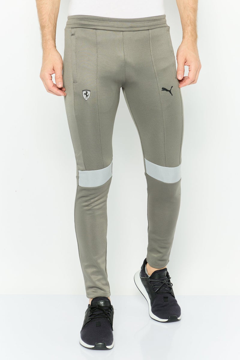 PUMA Puma x Scuderia Ferrari Men Sportswear Fit Training Track Pant, Grey - Image 1