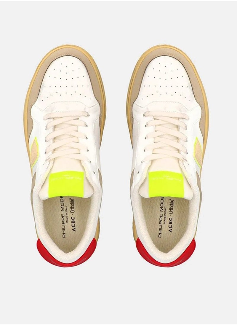 Philippe Model Low Top Lace Up Sneakers  - Image 4