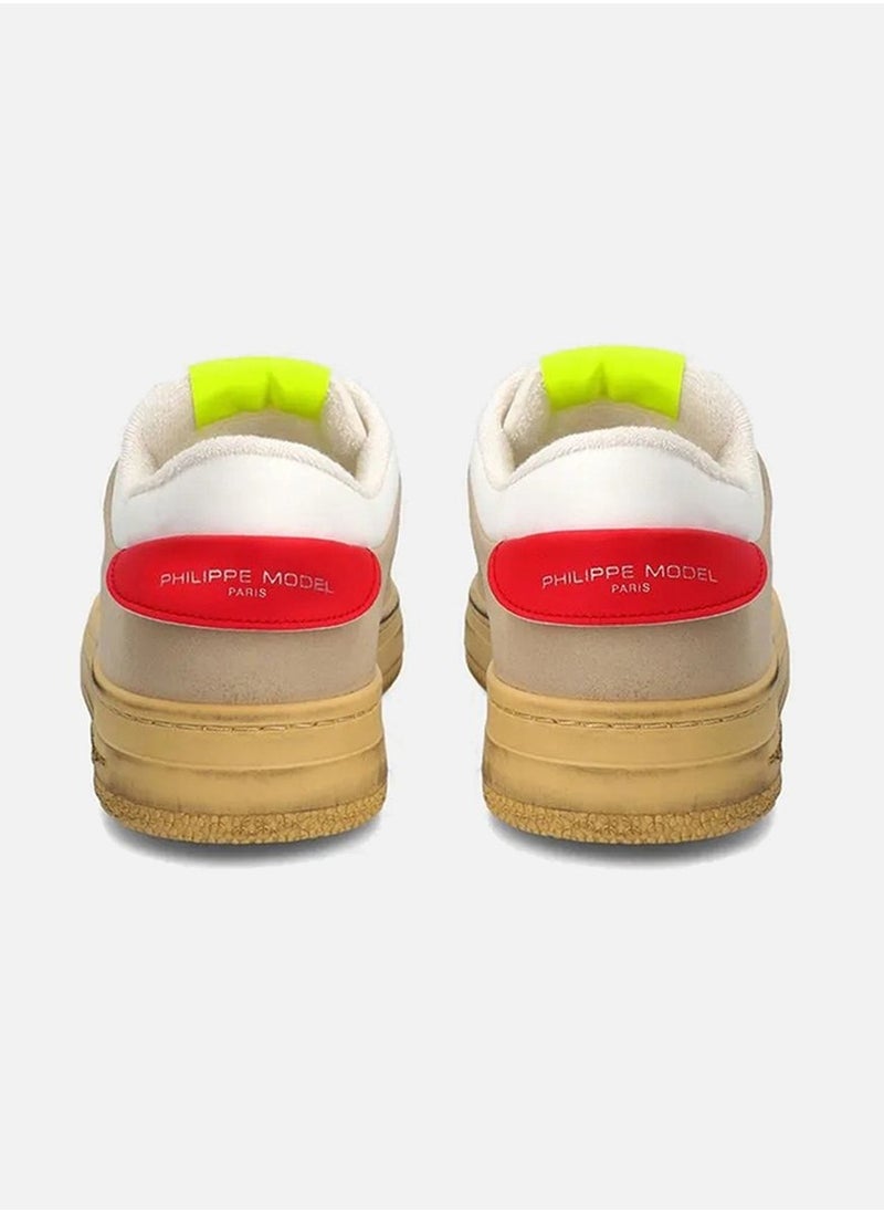 Philippe Model Low Top Lace Up Sneakers  - Image 3