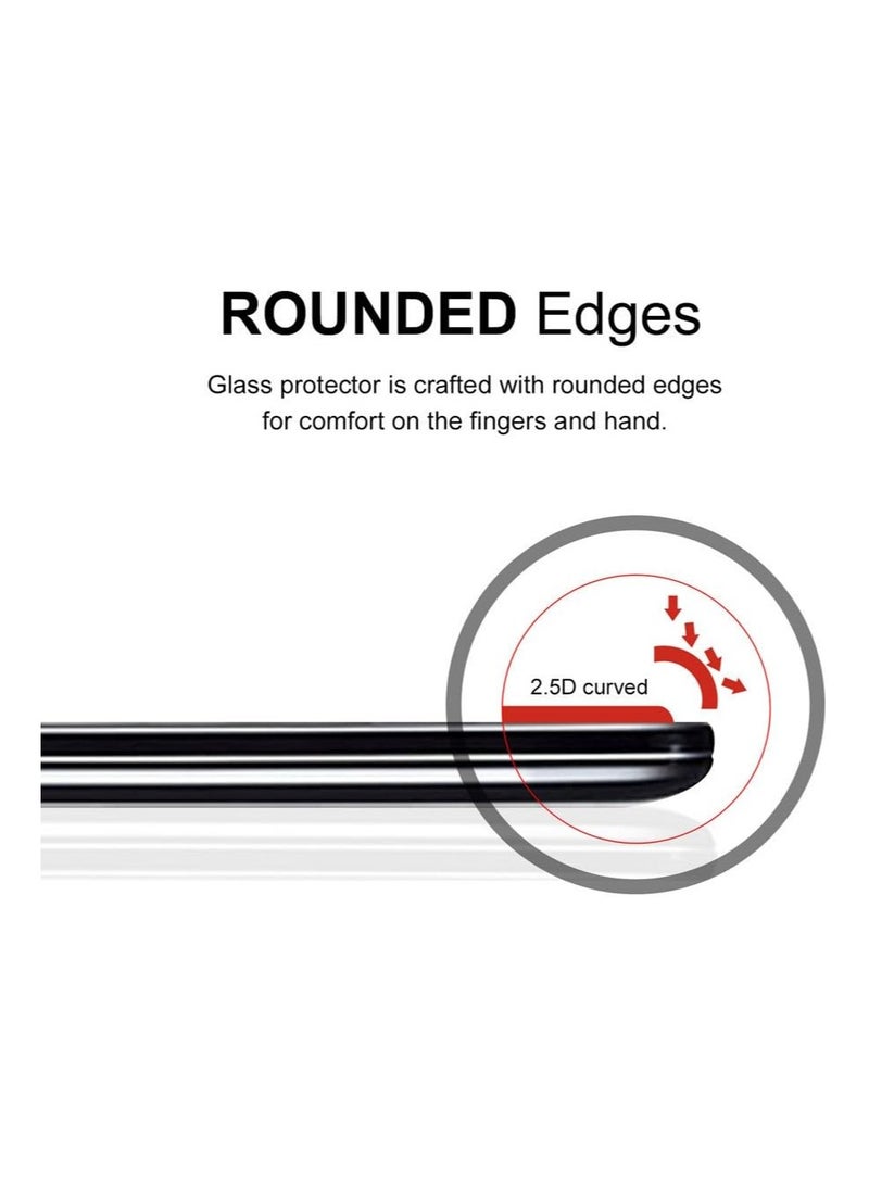 Tempered Glass Screen Protector curved for Redmi-8  - Image 3
