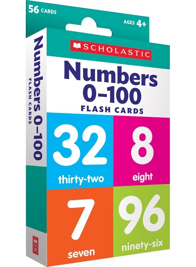 بطاقات فلاش: الأرقام 0 - 100