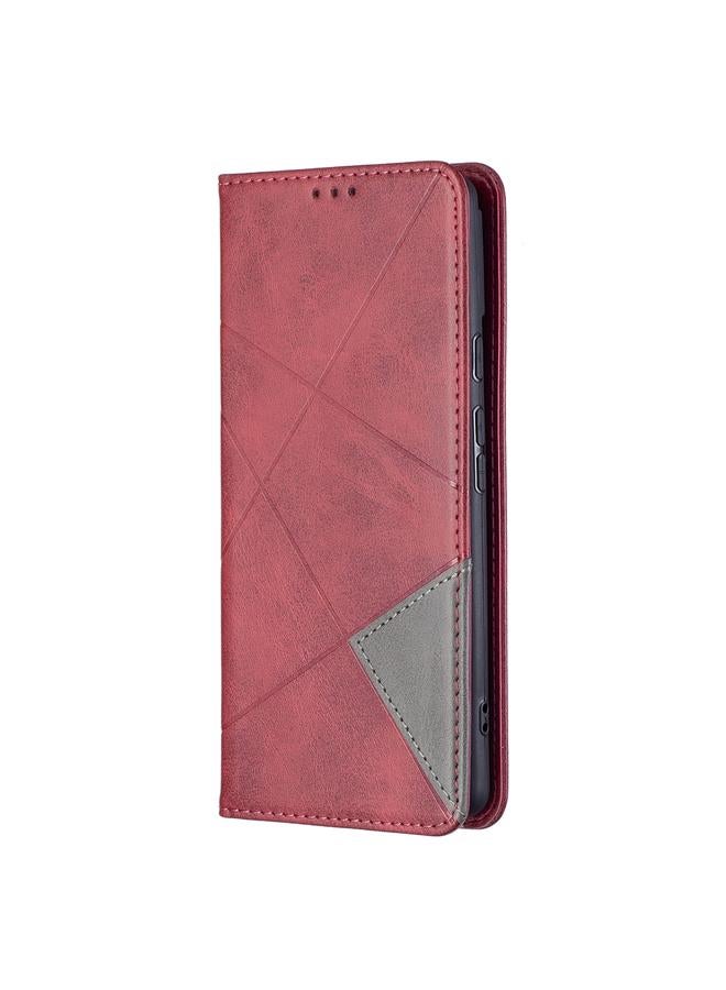 اس-توب جراب لهاتف Google Pixel 6، جراب جلدي مغناطيسي أفقي غير مرئي مع حامل وفتحات للبطاقات وإطار للصور - Image 2