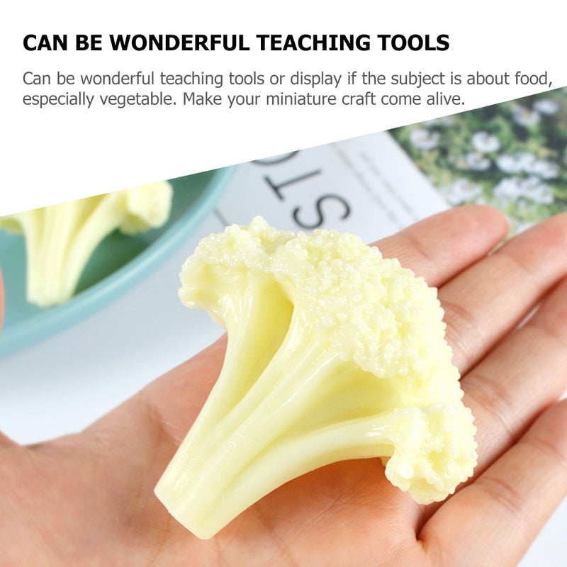 3Pcs Fake Models Decorative Vegetable Models Faux Vegetable Toys Restaurant Display Props - Image 5