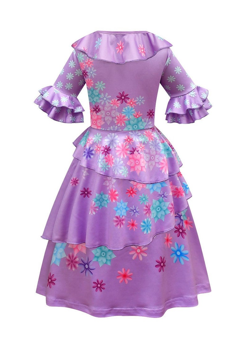 Isabella Dress Girls Princess Dress Children Costume Fancy Dress Carnival Party Kids Cosplay - Image 2