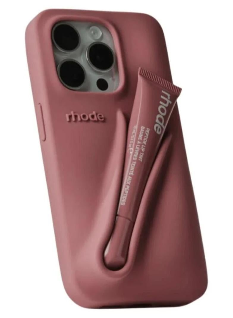 rhode Kafr Rhode Cell Phone Lip Holder Silicone Lip Gloss Cell Phone Holder Lip Holder iPhone Cell Phone Lip Holder Back (Smell Free) - Image 1
