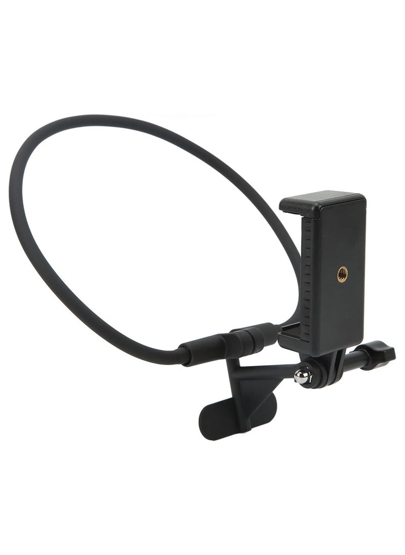 GGOOT Action Camera Neck Holder Mount, Chest Head Neck Mount First Person View Magnetic Neck Selfie Holder with Mobile Phone Clip for DJI Action  - Image 1