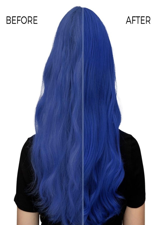 SOVONCARE Hair Color Depositing Conditioner, Blue Semi Permanent Hair Color Conditioner for Colored Hair 5.28 OZ, Hair Dye Conditioner Results in 10 Mins, Haircare Color Cruelty-Free - Image 4