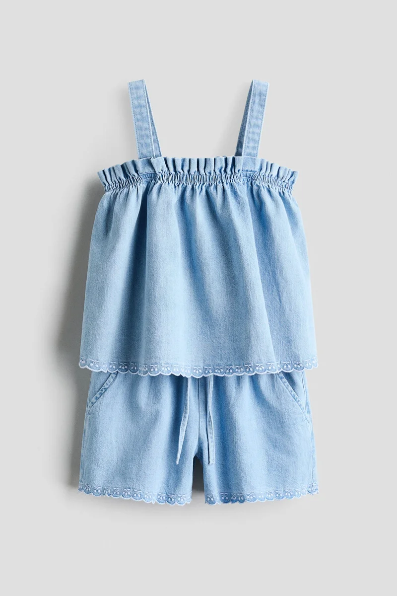 H&M 2-piece denim set